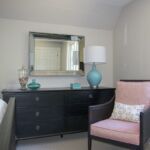 bedroom dresser and chair