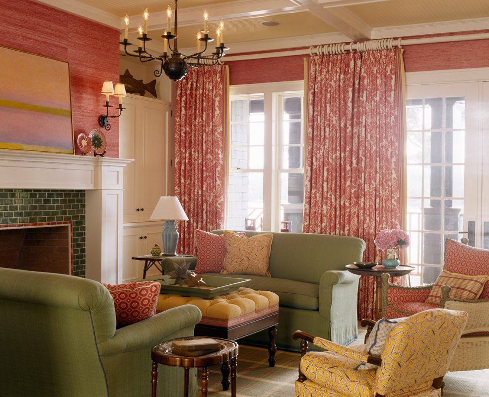 Traditional interior design in Weston, MA